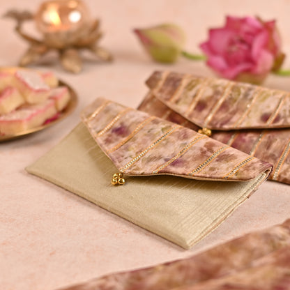 Naturally Dyed Fabric Money Envelopes (Set Of 2)