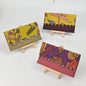Banaavat Essence Kalamkari Envelope – Kalamkari Fabric  Flap (7.5"x4.5")