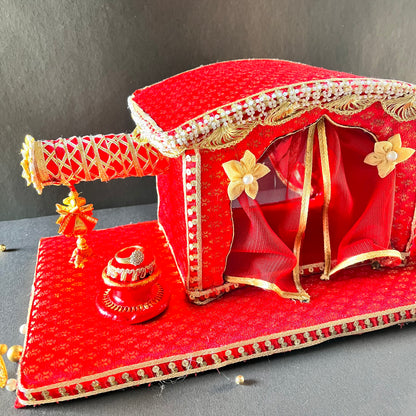 Doli Style Ring Platter - Red Color
